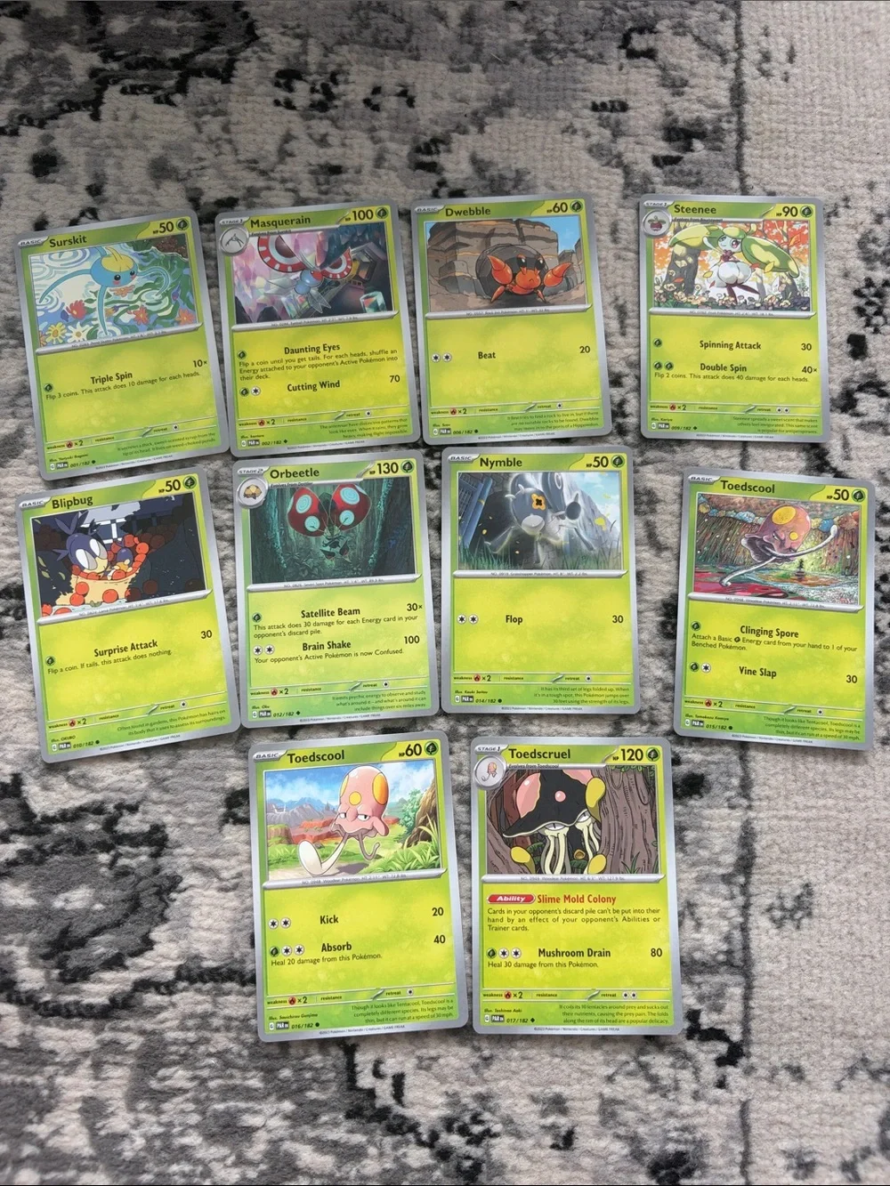 Paradox Rift Binder Builder Lot | 82 Unique Cards | Pokémon Set Collection